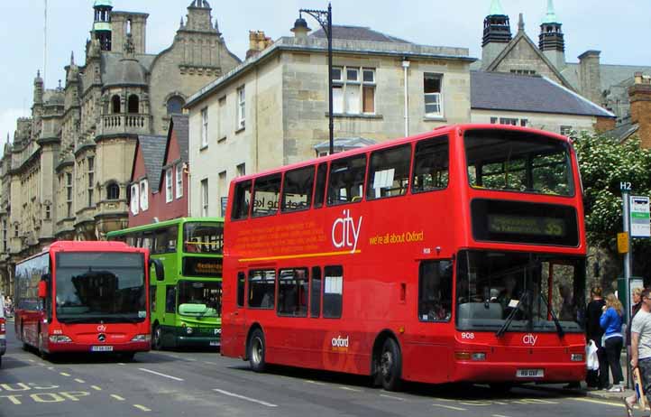 Oxford Bus Company Dennis Trident Plaxton President 908